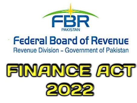 Finance Act 2022 revises tax rates for salaried persons