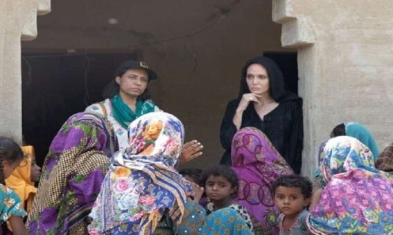 Angelina Jolie visits Pakistan to support flood affected communities