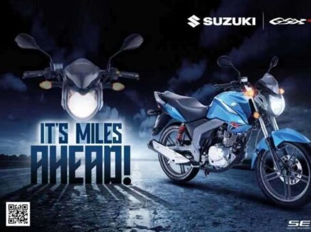 Suzuki launches GSX 125 motorcycle in Pakistan.