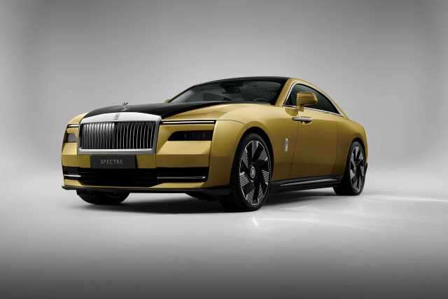 Rolls Royce unveils first electric car Spectre