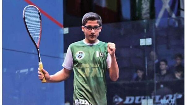 Hamza Khan to Represent Pakistan at WSF World Junior Squash Championships