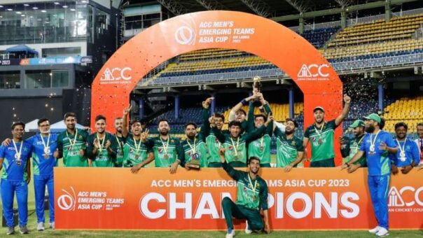 Pakistan Win ACC Men’s Emerging Cup by 128 Runs Against India