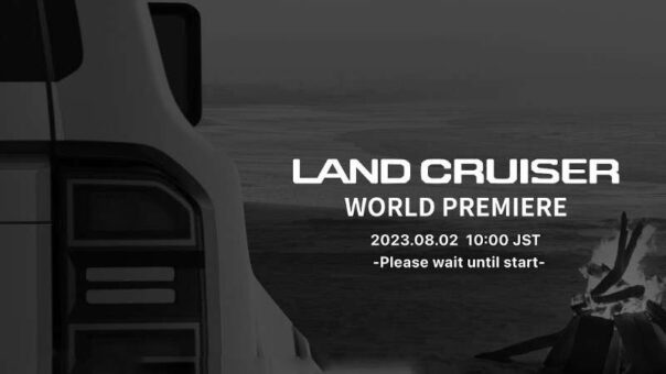 World Premiere of All-New Land Cruiser to Livestream on August 2
