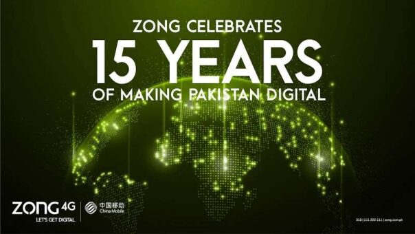 Zong 4G Celebrates 15 Years of Success in Pakistan