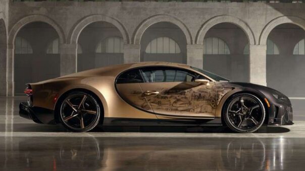Bugatti Unveils Artistic Chiron Super Sport ‘Golden Era’